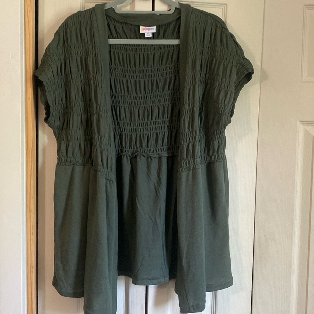 LulaRoe Kaylin Smocked Cardigan